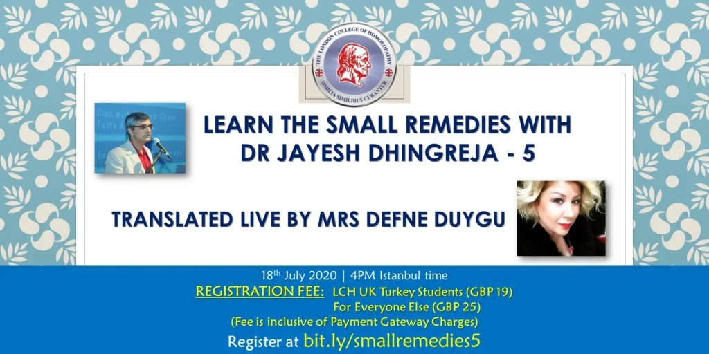 Learn The Small Remedies With Dr Jayesh Dhingreja Part 5