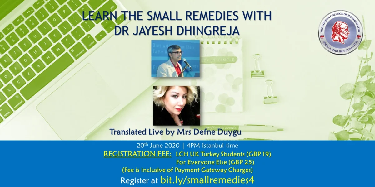 Learn The Small Remedies With Dr Jayesh Dhingreja – 4