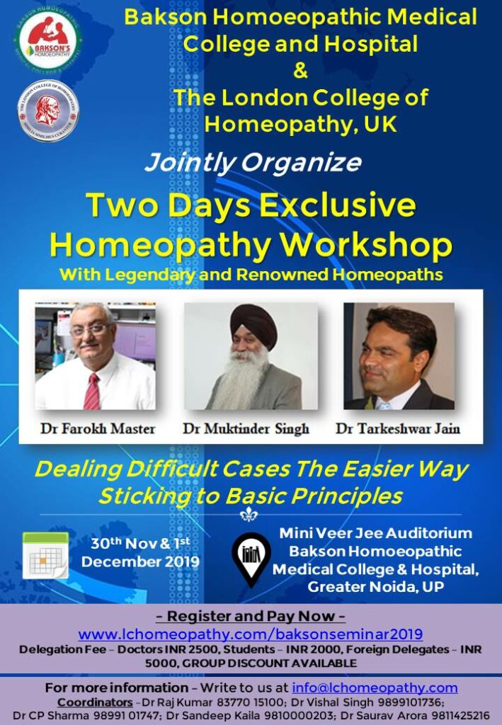 Register For Our Exclusive Homeopathy Event in India Now!