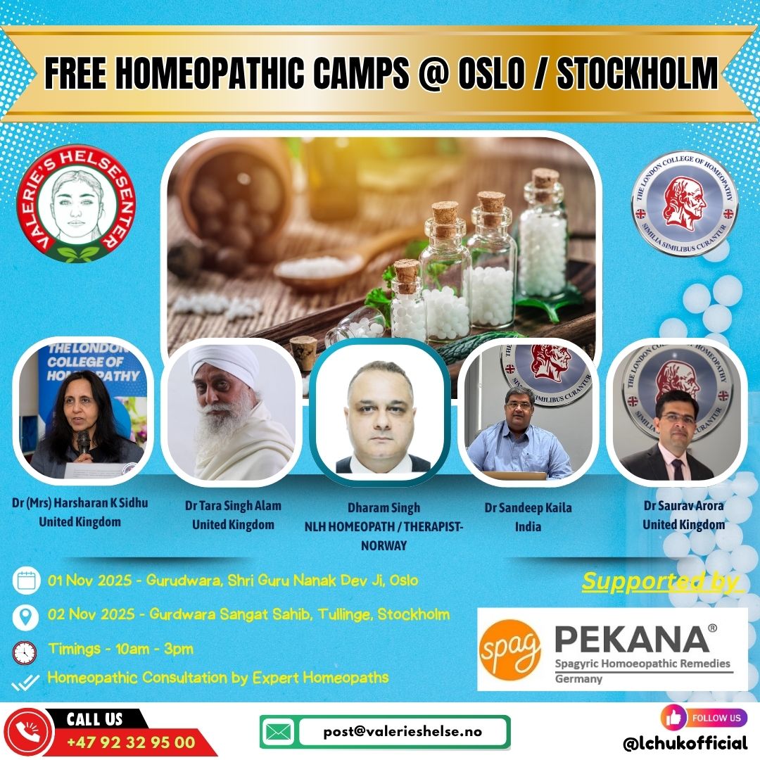 Norway and Sweden Homeopathic Camps by LCH UK