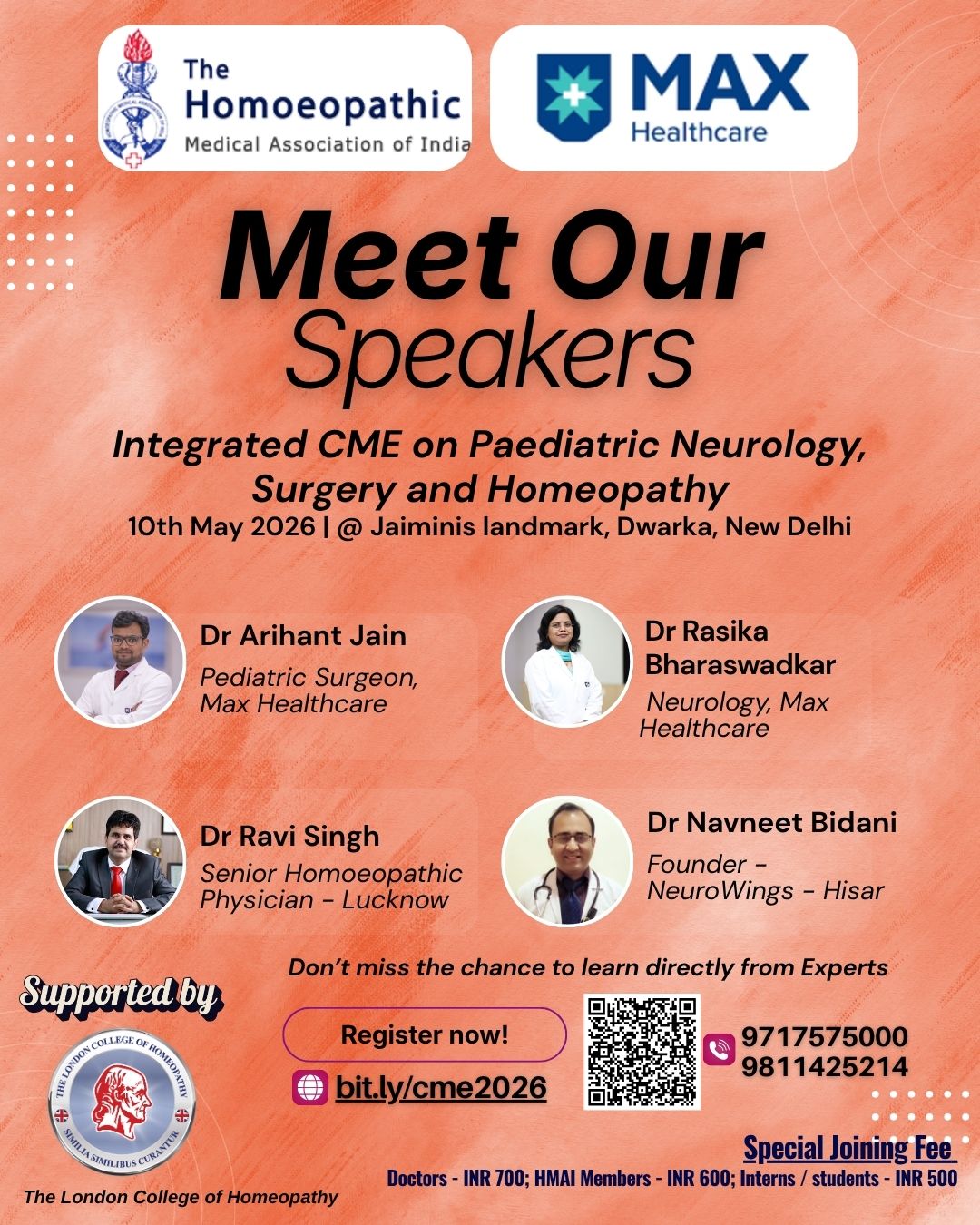 Integrated CME on Paediatric Neurology, Surgery and Homeopathy – Supported by LCH UK