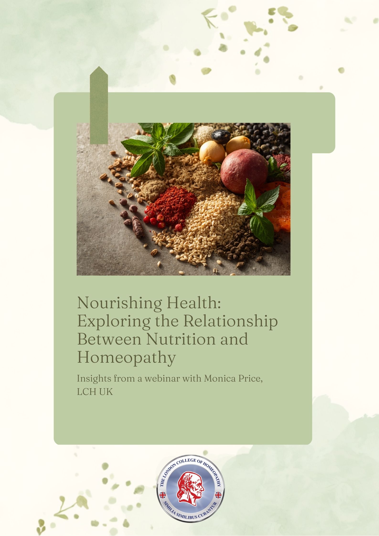 Nourishing Health: Exploring the Relationship Between Nutrition and Homeopathy