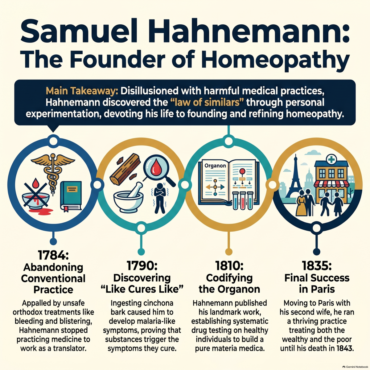 The Physician Who Quit Medicine to Save It: 6 Surprising Lessons from the Life of Samuel Hahnemann